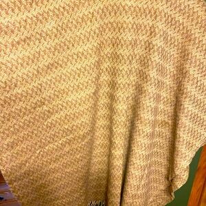 100% wool made in Mexico vintage Poncho